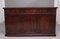 Large 20th Century Mahogany Partners Desk, Set of 3 8