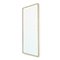 Rectangular Mirror With Brass Frame from Uso Interno 3