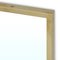 Rectangular Mirror With Brass Frame from Uso Interno 7