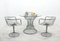 Vintage Dining Chairs and Table by Gastone Rinaldi, Set of 4, Image 3