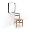 Square Mirror With Wooden Frame from Tredici & Co 12