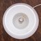 Lampe de Bureau Champignon Vintage en Verre de Murano avec Spirale Blanche, Italie 9