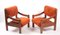 Vintage Orange Armchairs, Czechoslovakia, 1980s, Set of 2, Image 1