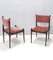 Salmon Pink Velvet Side Chairs Attributed to Silvio Coppola, Italy, Set of 2, Image 4
