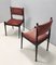 Salmon Pink Velvet Side Chairs Attributed to Silvio Coppola, Italy, Set of 2, Image 6