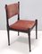Salmon Pink Velvet Side Chairs Attributed to Silvio Coppola, Italy, Set of 2, Image 9