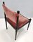 Salmon Pink Velvet Side Chairs Attributed to Silvio Coppola, Italy, Set of 2 14
