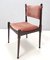 Salmon Pink Velvet Side Chairs Attributed to Silvio Coppola, Italy, Set of 2, Image 11