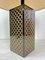 Vintage Table Lamp with Black and Gold Cube Base 4