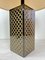 Vintage Table Lamp with Black and Gold Cube Base, Image 4