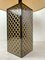 Vintage Table Lamp with Black and Gold Cube Base, Image 8