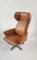 Fauteuil à Oreilles Pivotant Vintage par Dřevotvar Pardubice, Tchécoslovaquie, 1970s 4