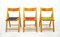 Vintage Folding Side Chairs, 1980s, Set of 3 2