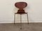 Mid-Century Danish Ant Chair in Rosewood by Arne Jacobsen for Fritz Hansen, 1950s, Image 3