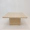 Italian Travertine Coffee Table, 1980s 8