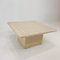 Italian Travertine Coffee Table, 1980s 10