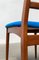 Mid-Century Danish Teak Chairs with New Kvadrat Hallingdal Cushions, 1960s, Set of 2 13