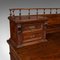 Antiker englischer Seidenholz Schreibtisch mit 13 Schubladen 8