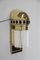 Jugendstil Wandlampe aus Messing, 1910er 2