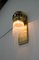 Jugendstil Wandlampe aus Messing, 1910er 14