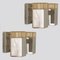 Wall Sconces in Metric Chrome by Gaetano Sciolari, 1960s, Set of 2, Image 1