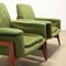 Grüne Sessel, 1960er, 2er Set 4