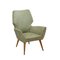 Fauteuil Vintage en Crin de Cheval, 1950s 1