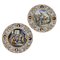 Italian Parade Plates in Ceramic, Set of 2, Image 1