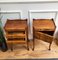 French Nightstands with 3 Drawers and Cabriole Legs, Set of 2 6