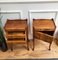 French Nightstands with 3 Drawers and Cabriole Legs, Set of 2, Image 6