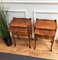 French Nightstands with 3 Drawers and Cabriole Legs, Set of 2 7