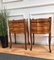 French Nightstands with 3 Drawers and Cabriole Legs, Set of 2 8