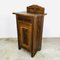 Antique Patinated Bedside Table 8