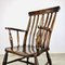 Antique English Windsor Chair with High Back, Image 5