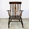 Antique English Windsor Chair with High Back 3