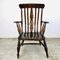 Antique English Windsor Chair with High Back, Image 3