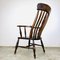 Antique English Windsor Chair with High Back 7