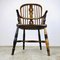 Antique English Elmwood Chair with High Back 5
