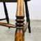 Antiker englischer Stuhl aus Ulmenholz mit hoher Rückenlehne 15