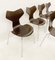 Chaises de Salon Mid-Century par Arne Jacobsen pour Fritz Hansen, Danemark, Set de 6 2