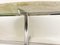 Mid-Century Oval Dining Table with Marble Top and Chromed Metal Feet from Knoll 12