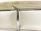Ovaler Mid-Century Esstisch mit Marmorplatte und verchromten Metallfüßen von Knoll 12