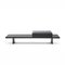 Wood and Black Leather Refolo Modular Sofa by Charlotte Perriand for Cassina 8