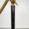 Lámpara de pie italiana Mid-Century moderna de latón y metal de Stilux, años 50, Imagen 11