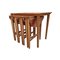 Stylish Nest of Tables by Poul Hundevad for New Home, Set of 5 3
