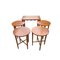 Tavolini a incastro di Poul Hundevad per New Home, set di 5, Immagine 4