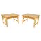 Couchtische aus Bambus, Rattan & Holz, Italien, 1980er, 2er Set 1