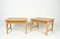 Mesas de centro italianas de bambú, ratán y madera, años 80. Juego de 2, Imagen 4