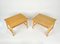 Bamboo, Rattan and Wood Coffee Tables, Italy, 1980s, Set of 2 5