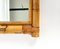 Espejo de pared arqueado de bambú y ratán, años 70, Imagen 8
